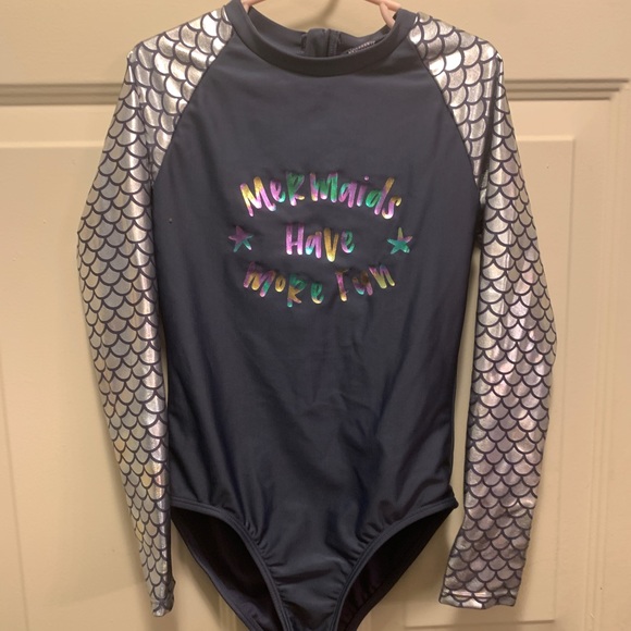 Girls’ Long-sleeved Bathing suit - Picture 1 of 2